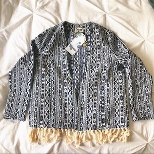 Show Me Your Mumu Beverly Tassel Blazer